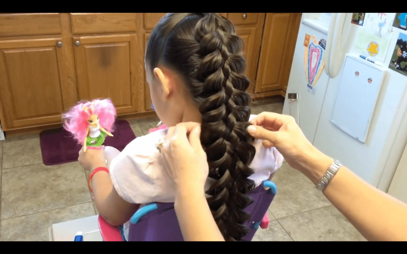 Watch This Video Tutorial To Learn The Amazing 5 Strand Braid.