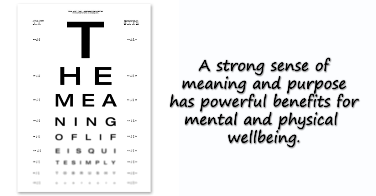 M+P, Blog 1 - Image of Eye Chart with Quote