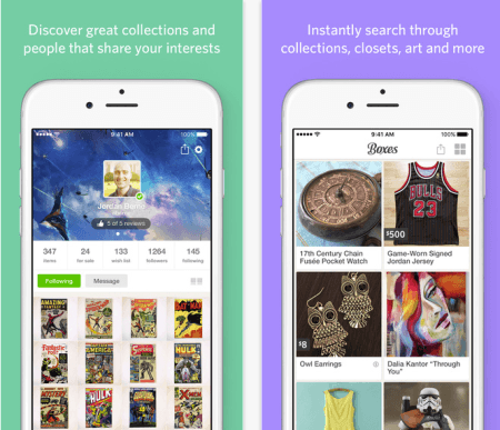 use boxes app to organize, categorize, and sell things locally.