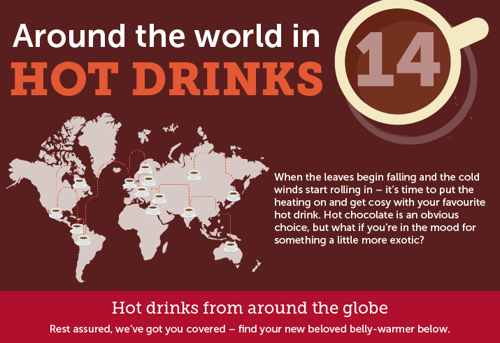 8 Infographics Show You How To Make Tasty Hot Drinks That Keep You Warm