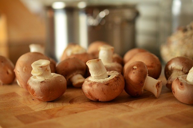 cooking with mushrooms