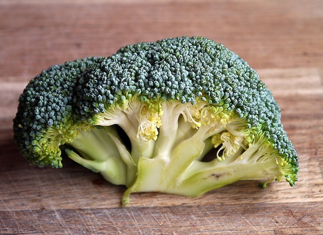 cooking with broccoli