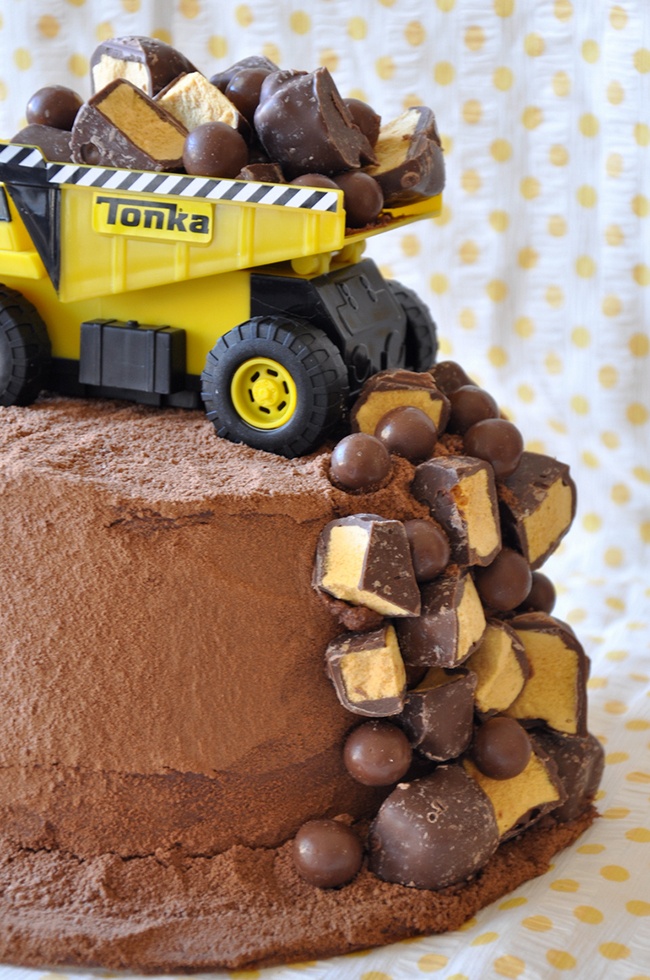Dump Truck Construction Cake