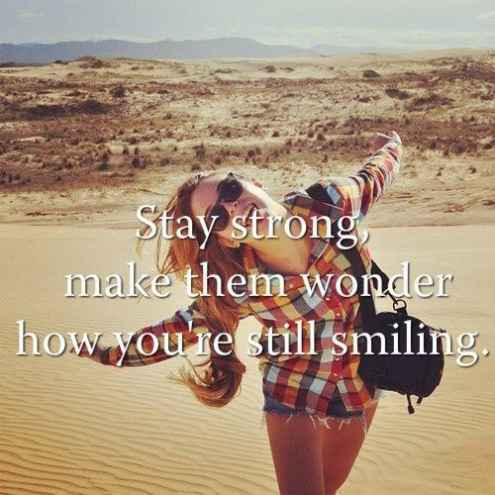 Stay Strong Quote