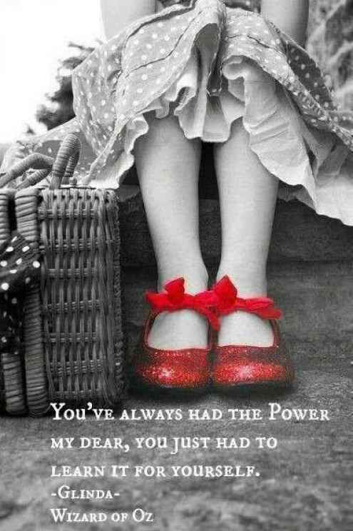 You've Always Had The Power - Quote about Strong Women
