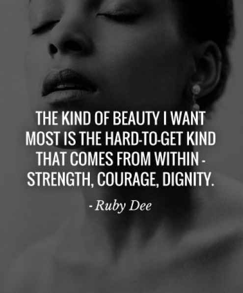 Kind That Comes From Within-strength, Courage, Dignity - Quote about strength