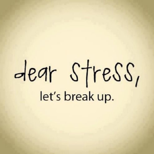 Dear Stress, Let's Break up - Strong Quote