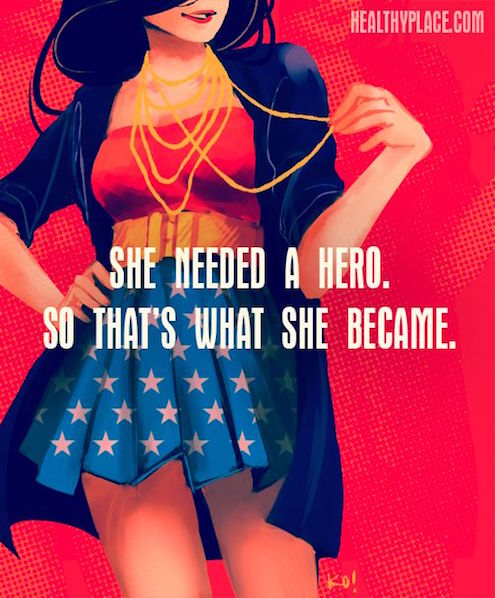 She Needed A Hero. So That's What She Became