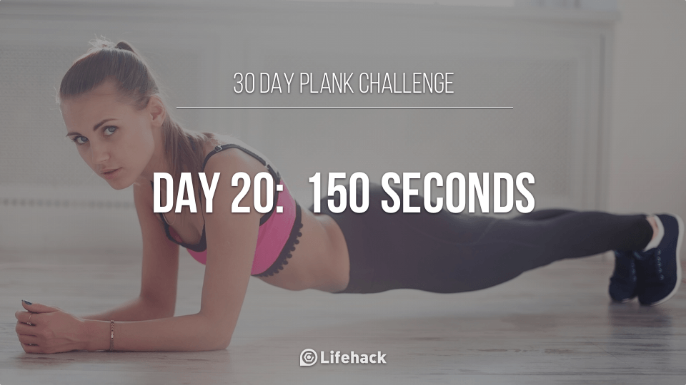 Plank challenge 20