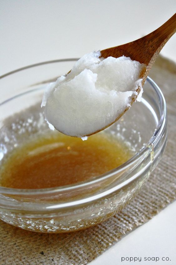 raw honey coconut oil