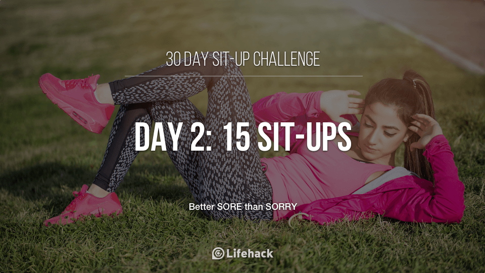 Sit-up challenge 2