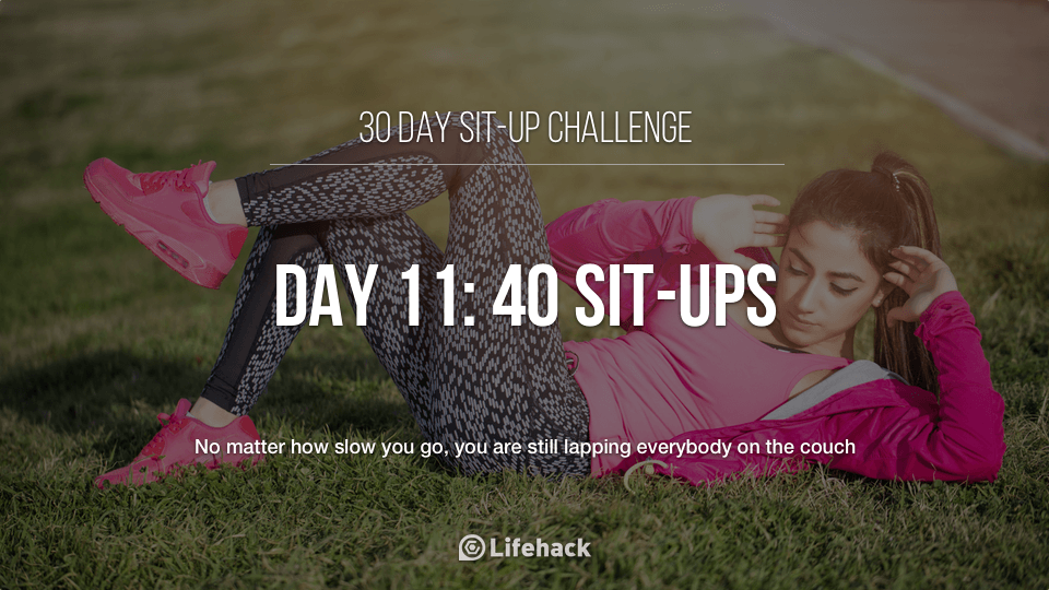 Sit-up challenge 11