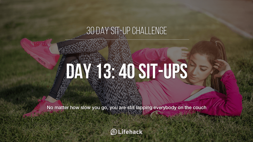 Sit-up challenge 13