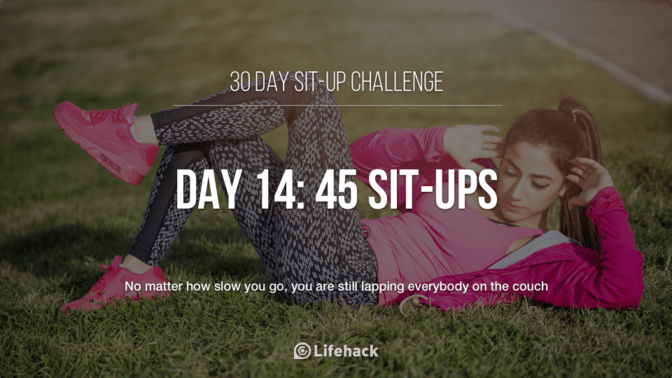 Sit-up challenge 14