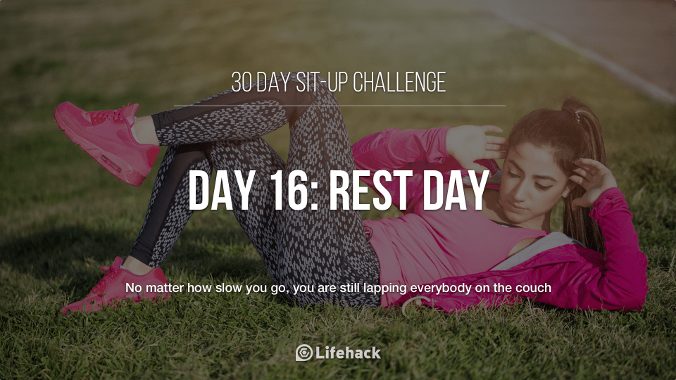 Sit-up challenge 16
