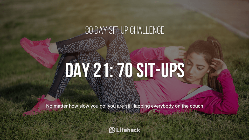 Sit-up challenge 21