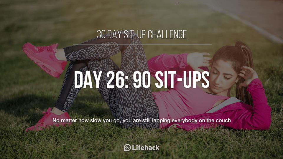 Sit-up challenge 26
