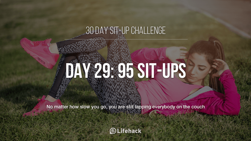 Sit-up challenge 29