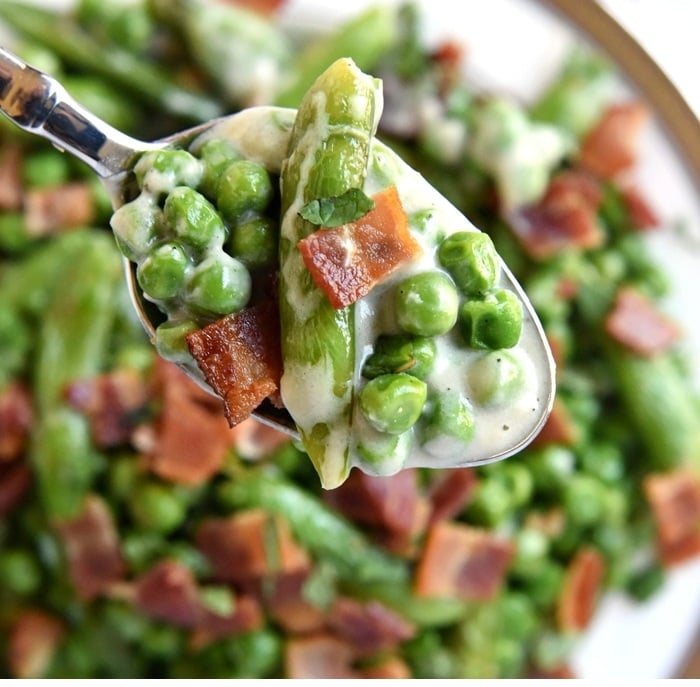 Creamy-Spring-Peas-with-Bacon-and-Mint-Easter-Side-Dish-Recipe-by-Five-Heart-Home_700pxCollage