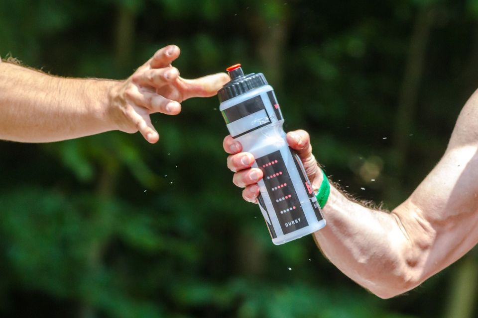 Water Bottle Arm Muscle