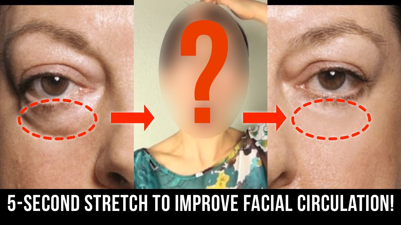 Easy Face Yoga To Reduce Puffy Eyes And Eye Wrinkles