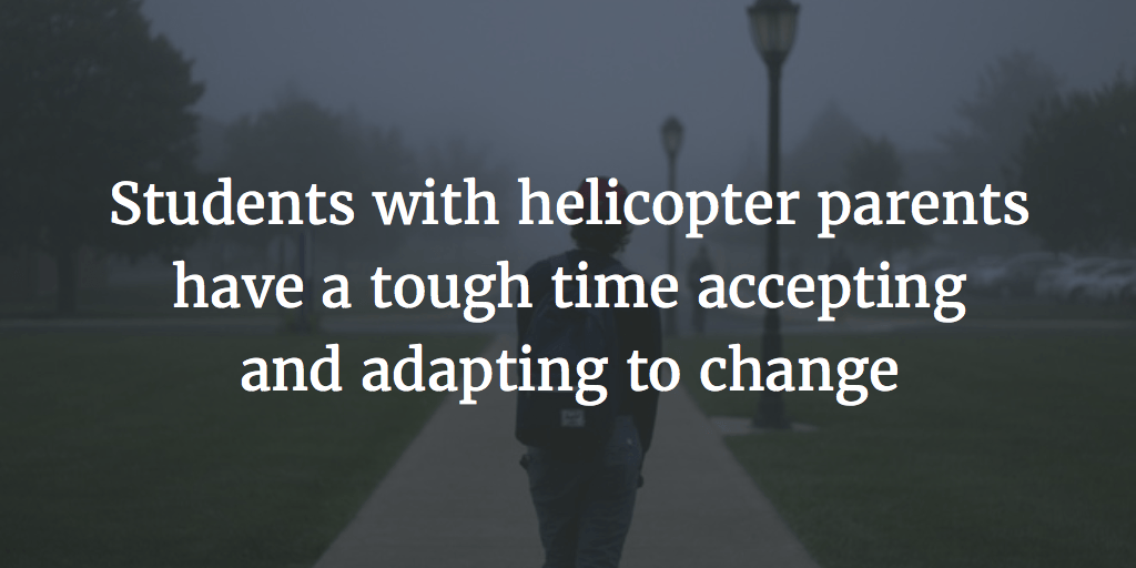 Study Finds How Students With Helicopter Parents Perform In College, Results Are Impressive