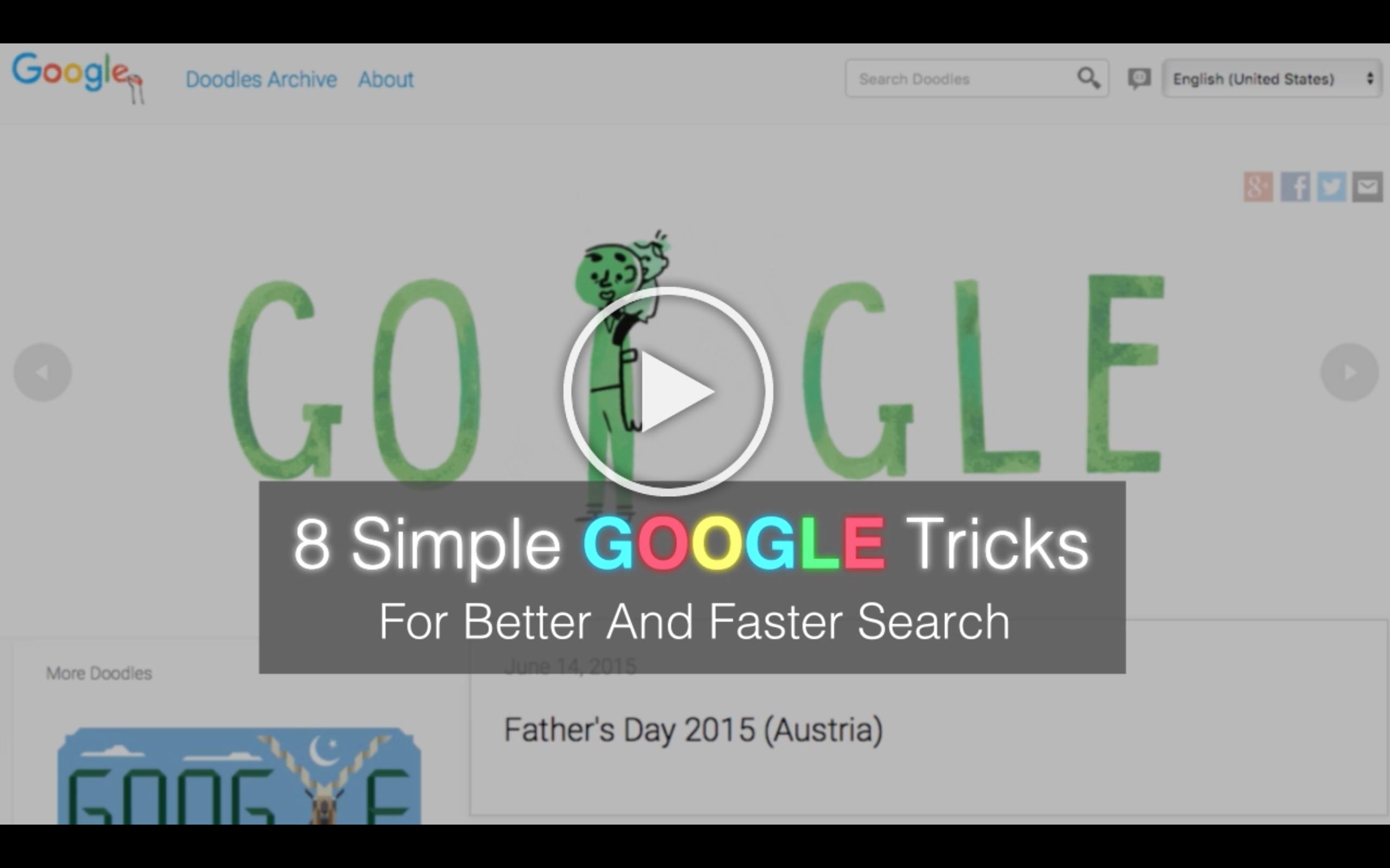 8 Simple Google Tricks You Need To Know