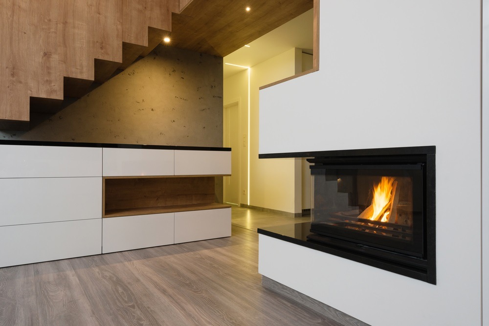 Indoor Modern Fireplace