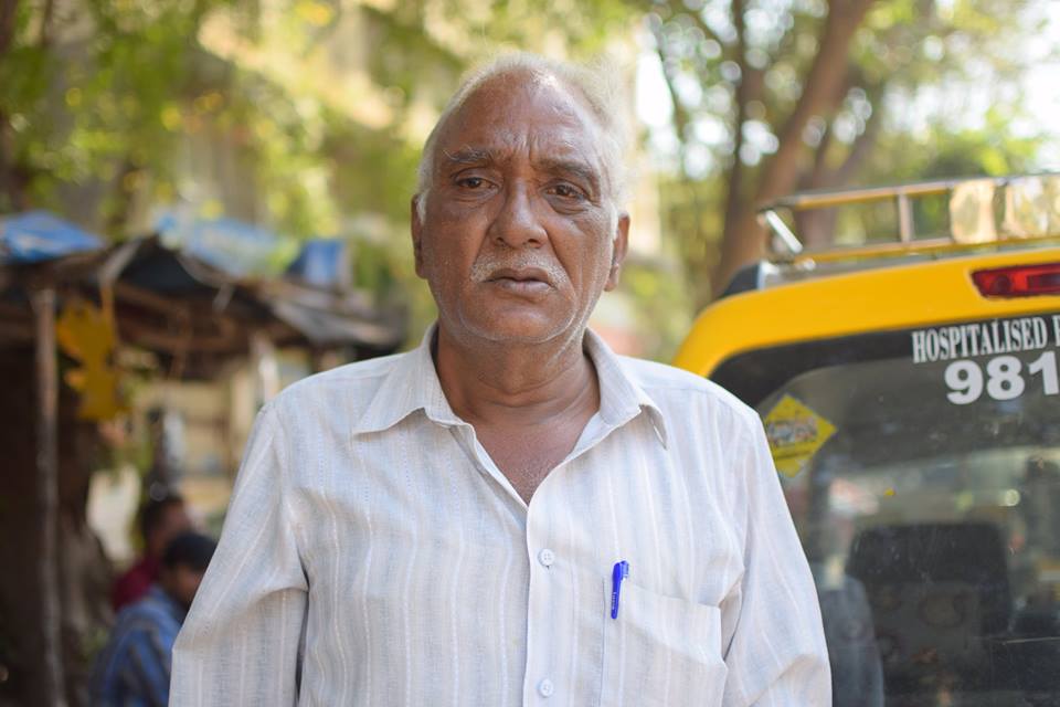 Vijay Thakur, hero taxi driver via Humans of Bombay Facebook
