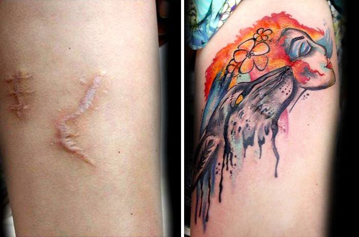 These Free Tattoos Transform The Scars Of Domestic Violence