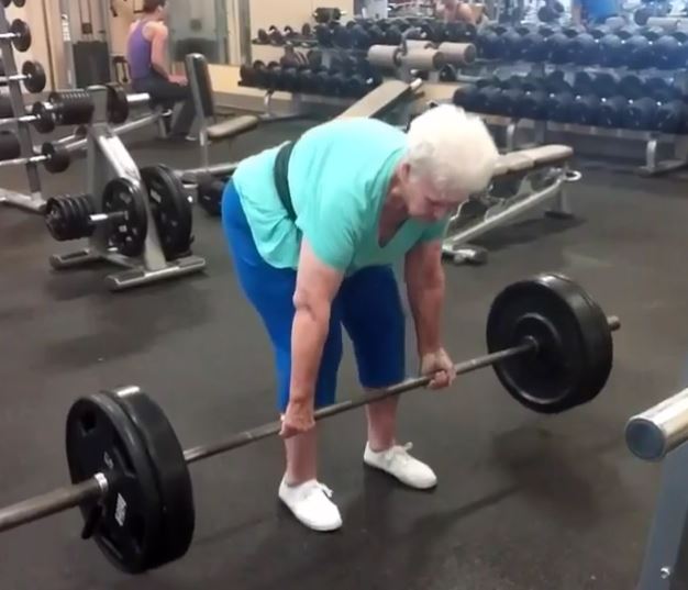 78-Year-Old Granny Perfectly Demonstrates Nothing Is Impossible