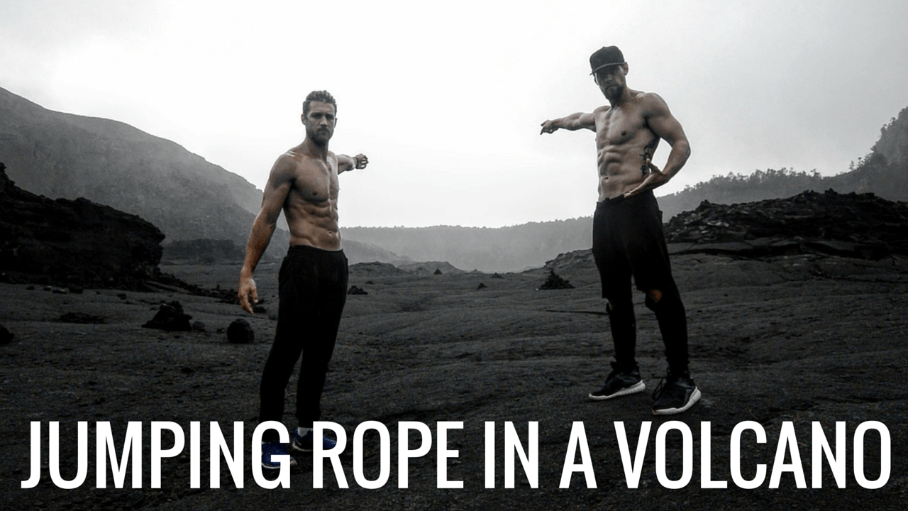 Jumping Rope in An Active Volcano