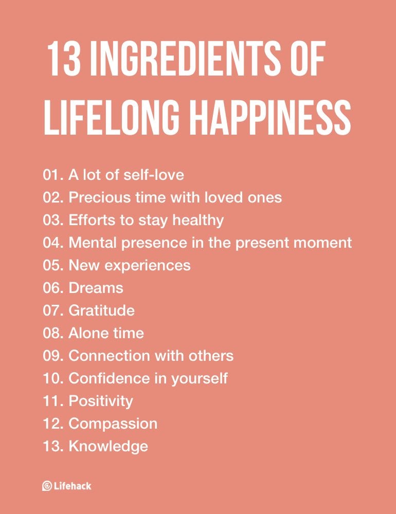 lifelong happiness