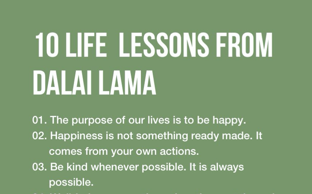 10 Inspirational Life Lessons From Dalai Lama That Everyone Should Read