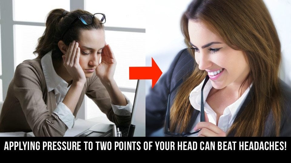 1-Minute Trick To Stop Headaches From Disturbing You On Busy Days