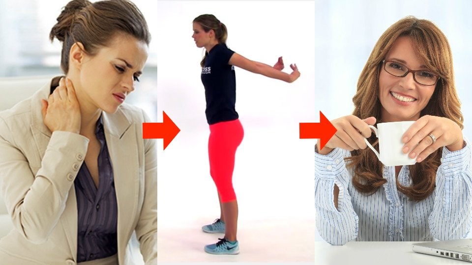 If You Want To Relieve Stress And Muscle Soreness At Work, You Need These Simple Stretches