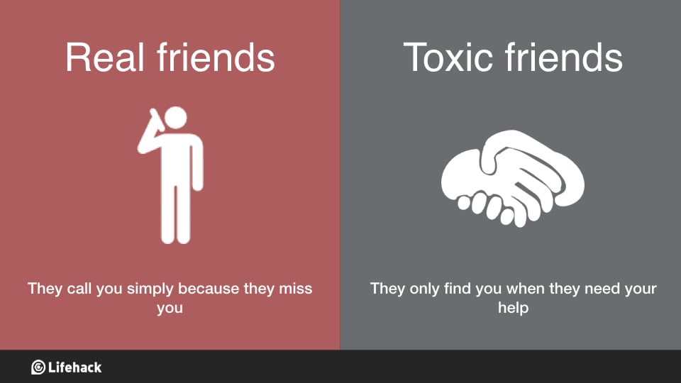 Toxic friends negative Negative Friendships,