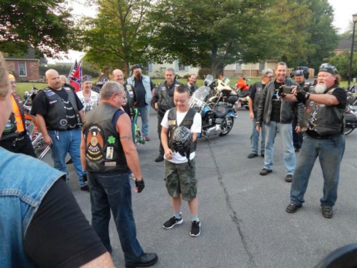 Mom Worries Her Son With Down Syndrome Will Be Bullied In School, Then Bikers Clear Her Anxiety In This Way