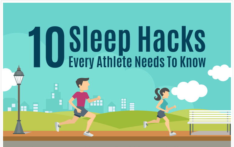 10 Sleep Hacks Every Athlete Needs To Know [Infographic]