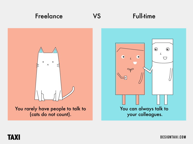 Hilarious Differences Between Working Full-Time And Freelance