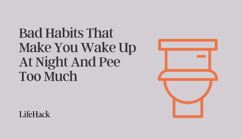 bad habits pee too much