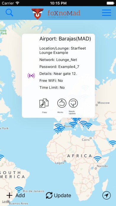 An Awesome Map With Wi-Fi Passwords For Airports Around The World