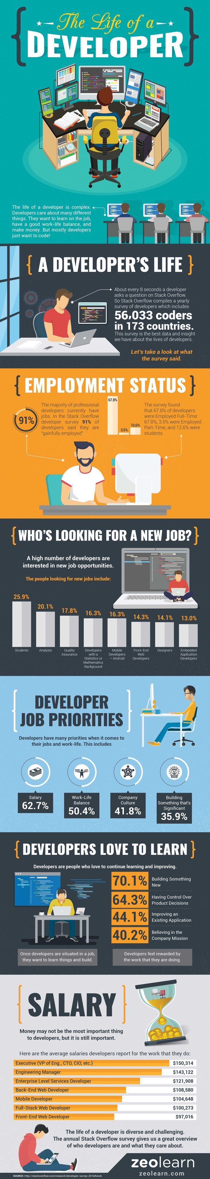 9 Hacks That Will Help You Land a Job as a Web Developer [Infographic]