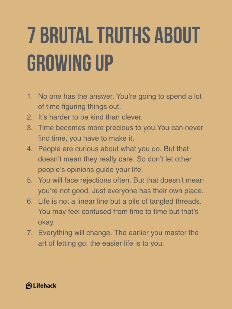 Someone Asks What Growing Up Means, And His Answers Are Amazing
