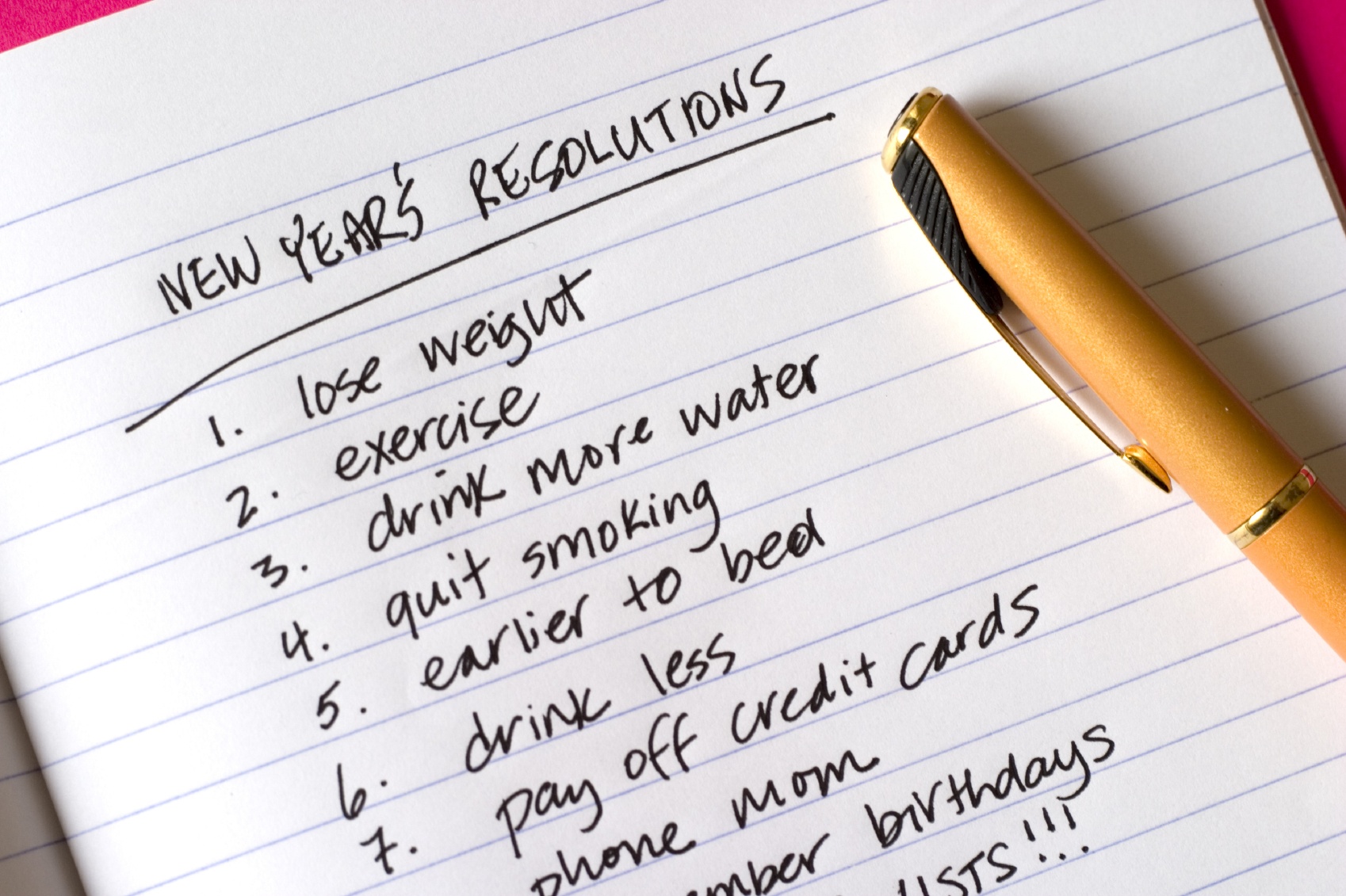 The Top 5 New Year’s Resolutions And How To Successfully Complete Them