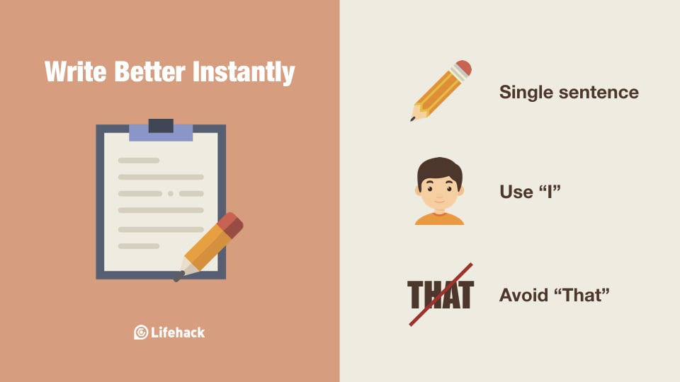6 Small Things You Can Do To Improve Your Writing Instantly