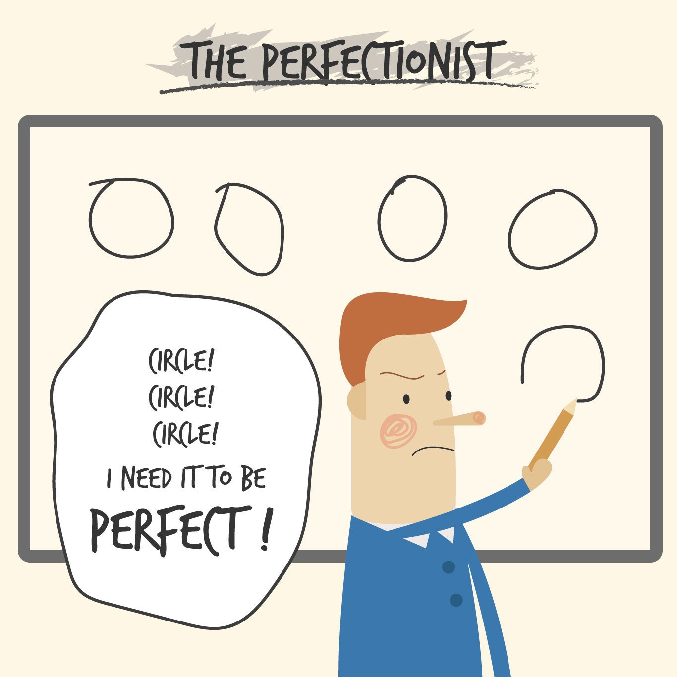 The perfectionist procrastination