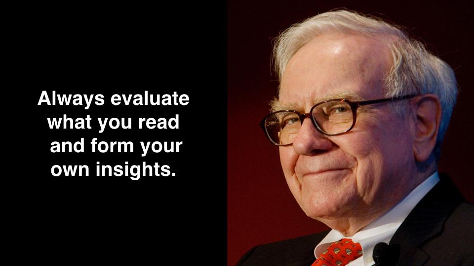 Warren Buffett&#8217;s Best-Kept Secret to Achieving Massive Success: Critical Thinking