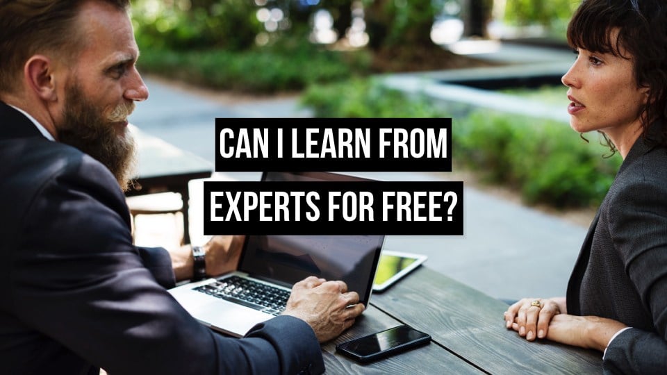 How to Learn from an Expert of Any Field for Free