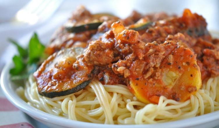 Easy, Healthy Meat Sauce - Dinner idea for tonight